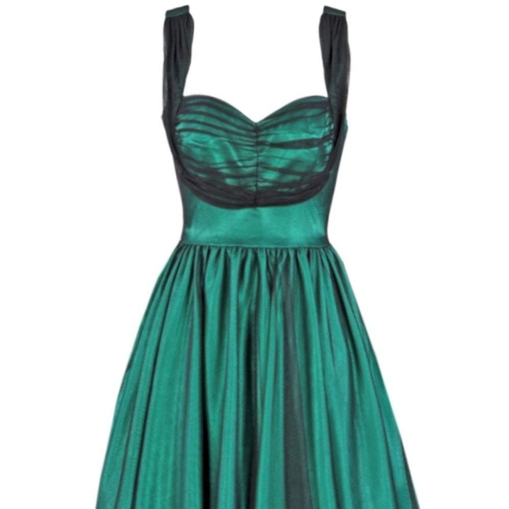 Pin up Swing Satin Dress